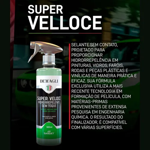 Hidrorrepelente 500ml sem Retoque Super Veloce 500ml Dettagli