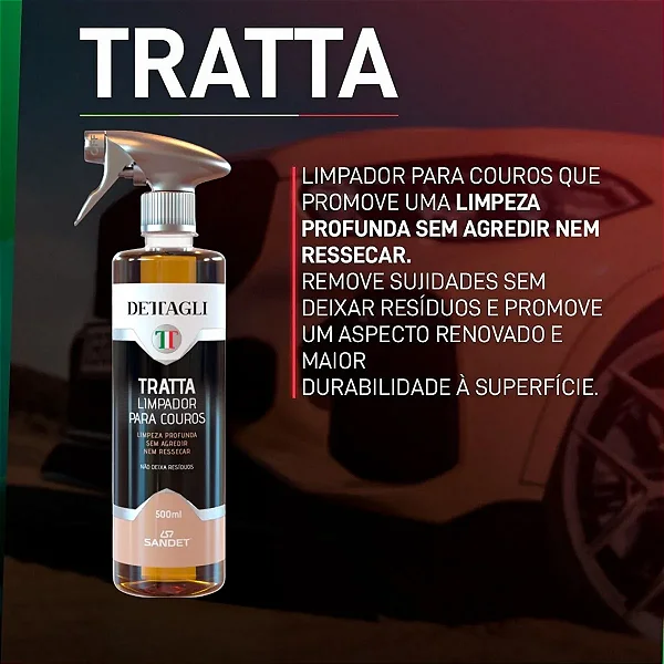 Limpador para couros Tratta Couros 500ml Dettagli