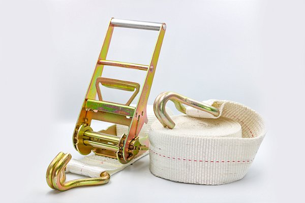 Conjunto amarração de carga 10ton 9 metros gancho "J"