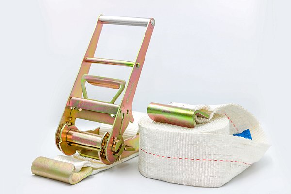 Conjunto amarração de carga 10ton 9 metros gancho chapa ( patola )