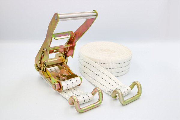 Conjunto amarração de carga 3ton 9 metros gancho garra