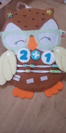 Brinquedo Educativo Corujinha