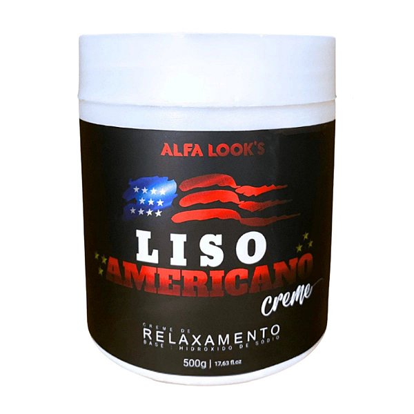 Relaxamento Liso Americano Alfa Look’s 500g