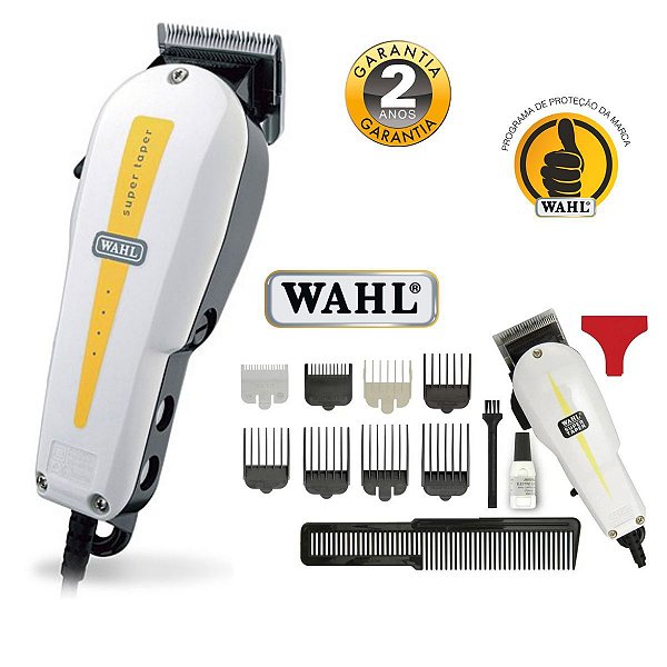 Máquina De Corte Super Taper Wahl Profissional Com Fio