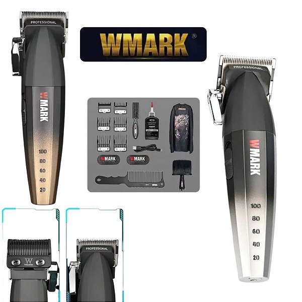 Maquina De Cortar Cabelo Wmark Ng 2038 9000 rpm