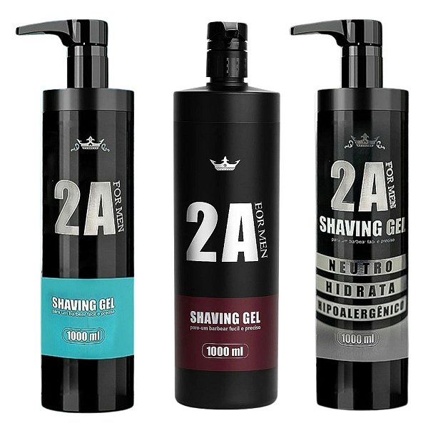 Shaving Gel de Barbear 2A For Men 1000mL