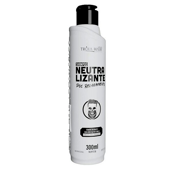 Shampoo Neutralizante Tróia Hair 4 Men Pós Relaxamento 300mL
