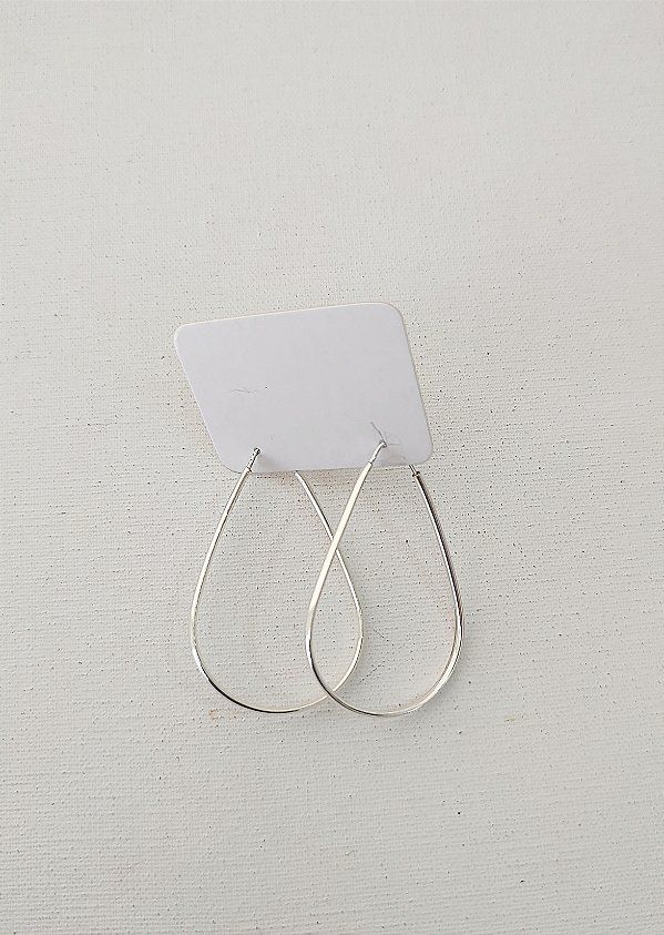 ARGOLA GOTA LISA PRATA 925