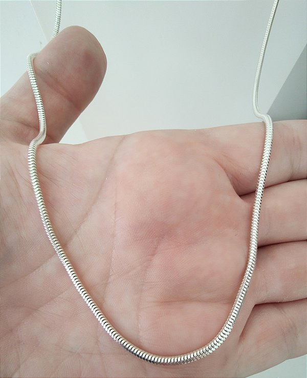 CORRENTE DE PRATA 925 RABO DE RATO GROSSA