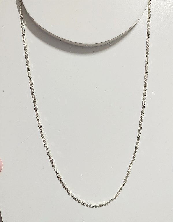 GARGANTILHA CHOKER LUXO PRATA 925