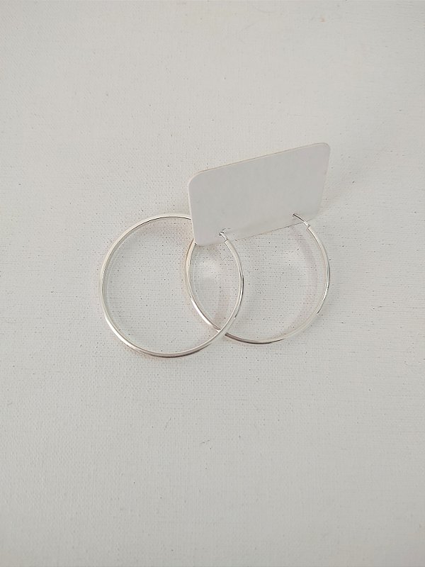 BRINCO ARGOLA PRATA 925