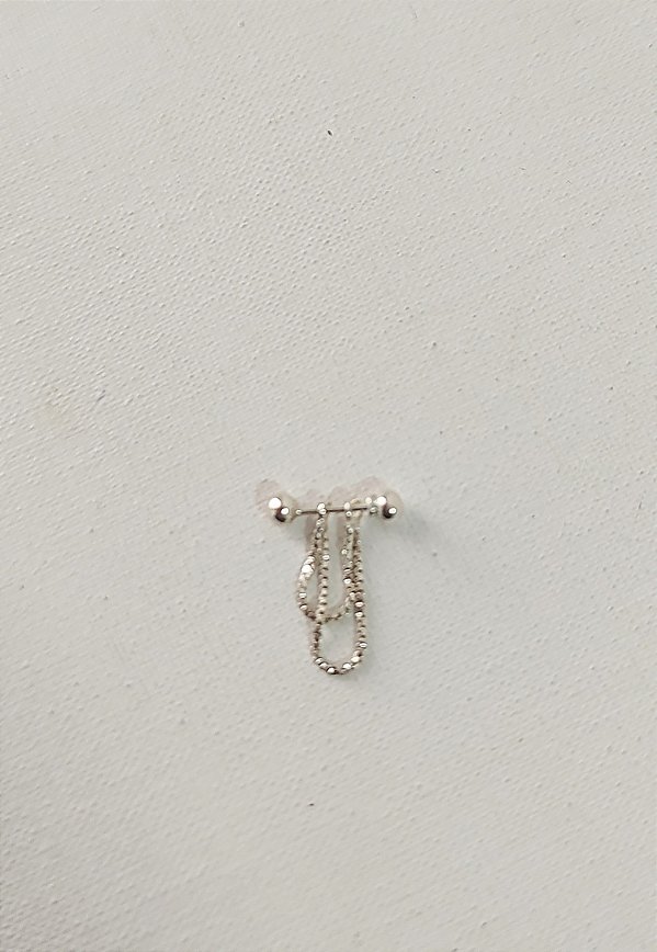 PIERCING CORRENTE EM PRATA 925