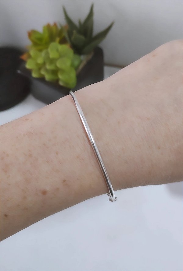 BRACELETE 3 MM PRATA 925