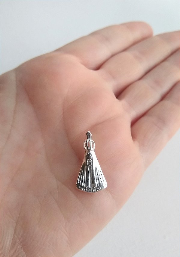 PINGENTE NOSSA SENHORA APARECIDA PRATA 925