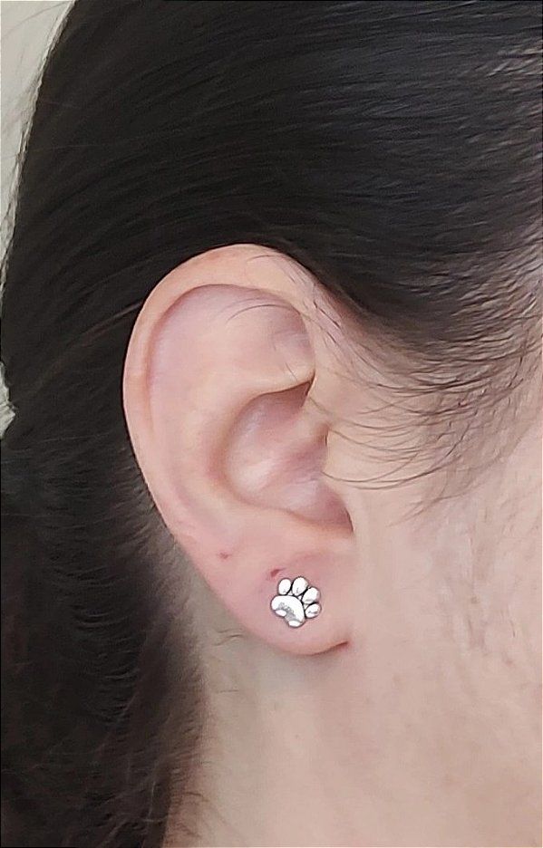 BRINCO PATINHA LISA PRATA 925