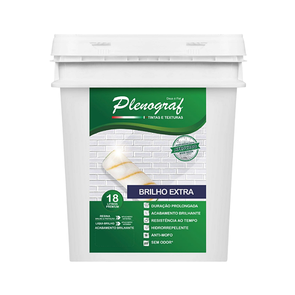 Verniz Resina para Parede Interno a base de agua Liqui-Brilho