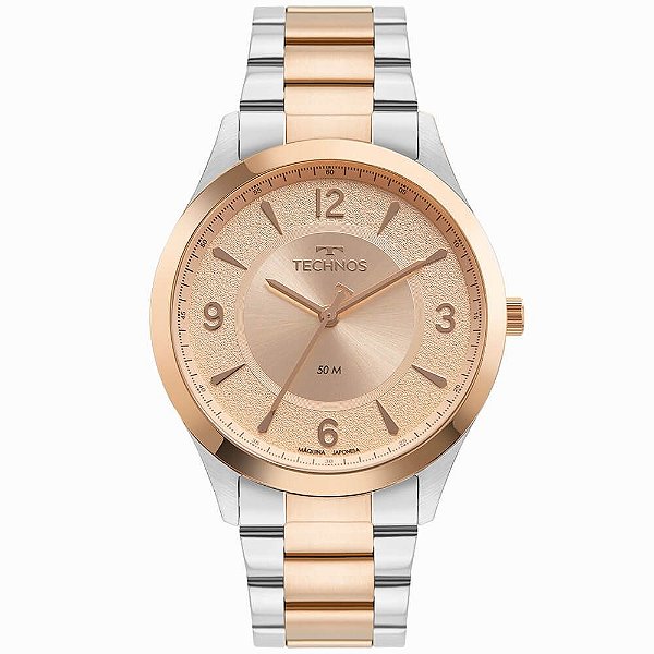 Relógio Technos Feminino Dress Bicolor 2036MON/1J