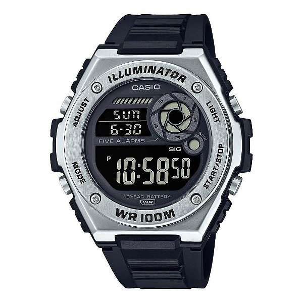 Relógio Casio Masculino MWD-100H-1BVDF
