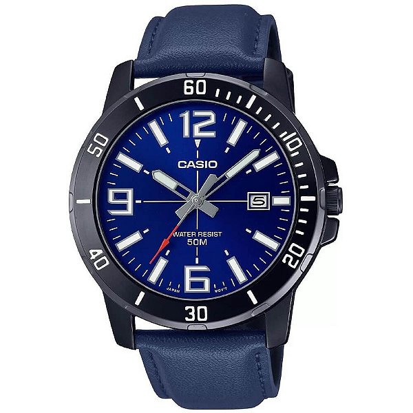 Relógio Casio Masculino MTP-VD01BL-2BVUDF