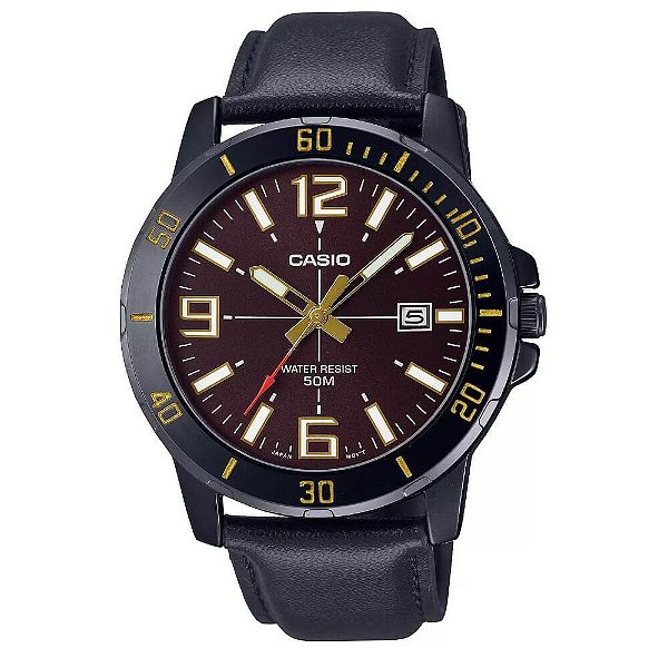 Relógio Casio Masculino MTP-VD01BL-5BVUDF