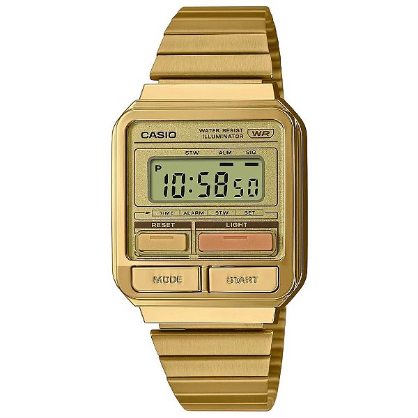 Relógio Casio Vintage Unissex A120WEG-9ADF