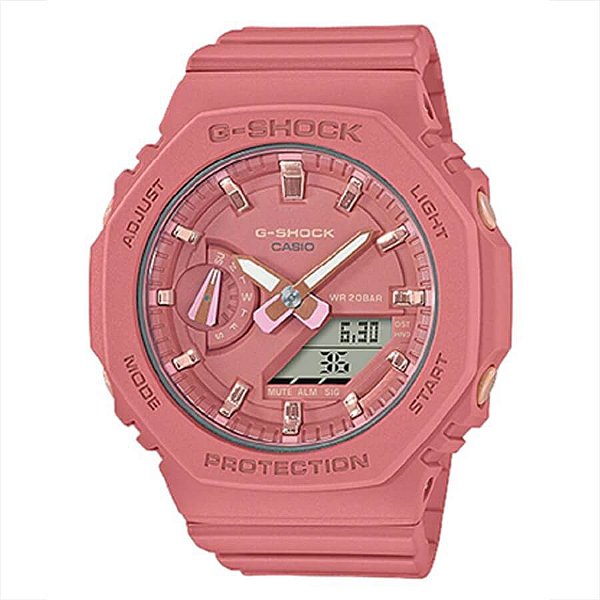 Relógio Casio G-Shock Feminino GMA-S2100-4A2DR *Carbon Core Guard.