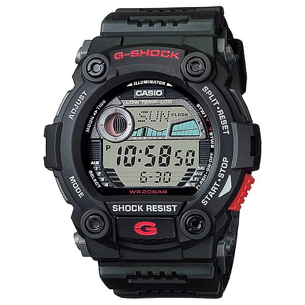 Relógio G-Shock Tábua de Maré G-7900-1DR *G Rescue