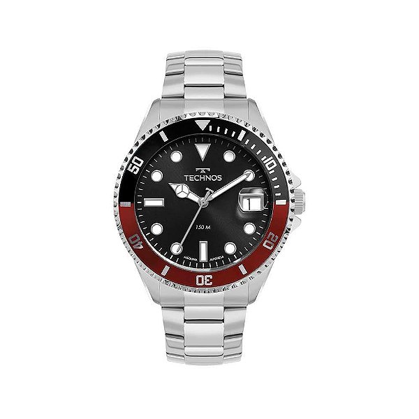 Relógio Technos Masculino Acqua Prata - 2415EF/1P