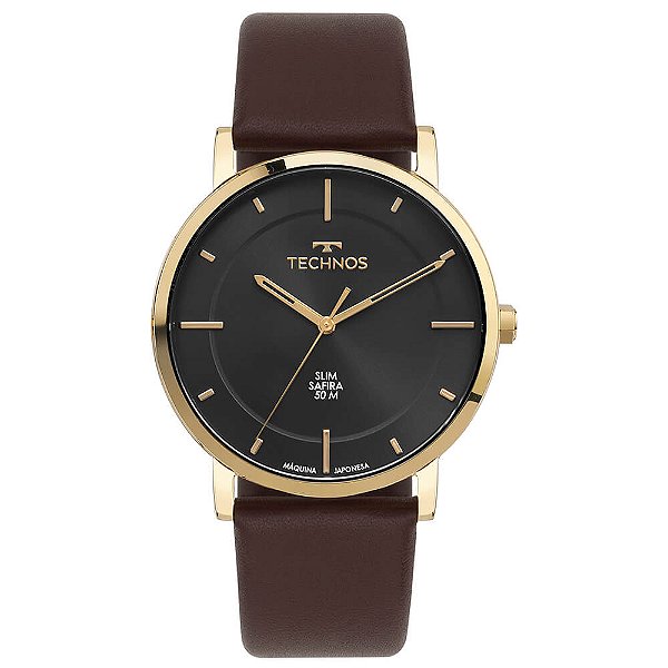 Relógio Technos Masculino Slim GL32AZ/0P - Safira