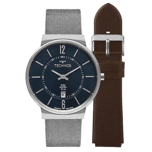 Relógio Technos Masculino Slim GM17AD/T1A