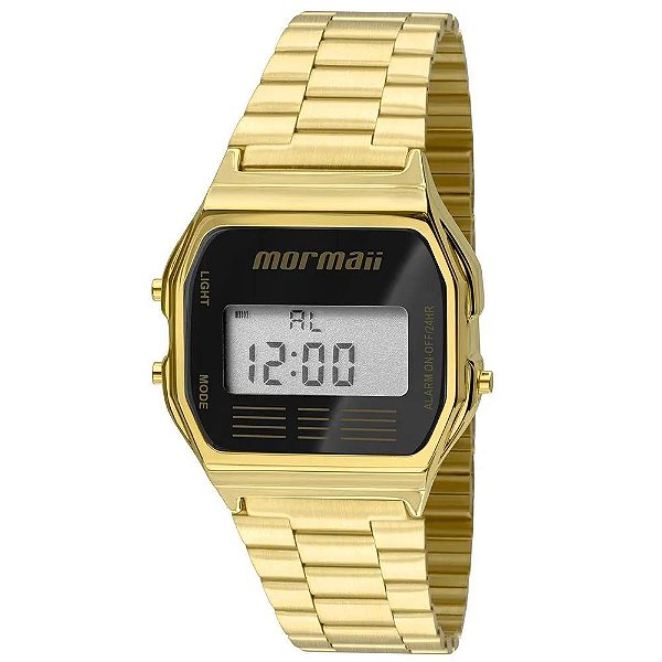 Relógio Mormaii Unissex Vintage Dourado - MOBJ3808AB/4P