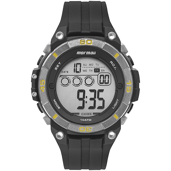 Relógio Mormaii Masculino Wave Preto - MOLCDAAV/8Y