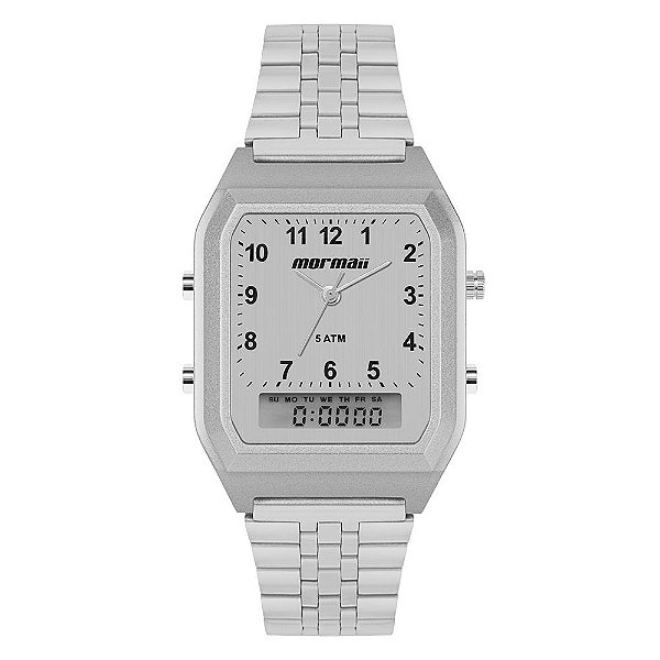 Relógio Mormaii Feminino Vintage Prata - MOPC21JALF/7K
