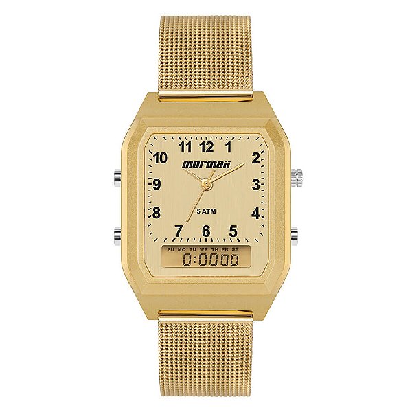 Relógio Mormaii Feminino Vintage MOPC21JALG/7X