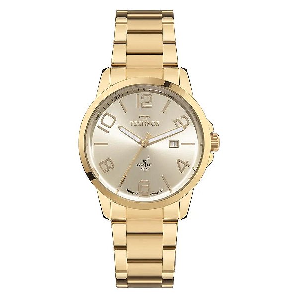 Relógio Technos Masculino Golf Dourado – 2115TZN/1X