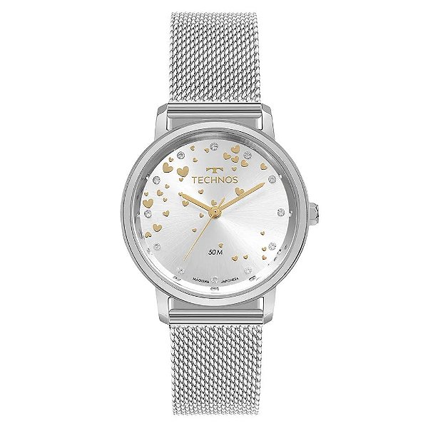 Relógio Technos Feminino Trend Prata - 2035NDR/1K