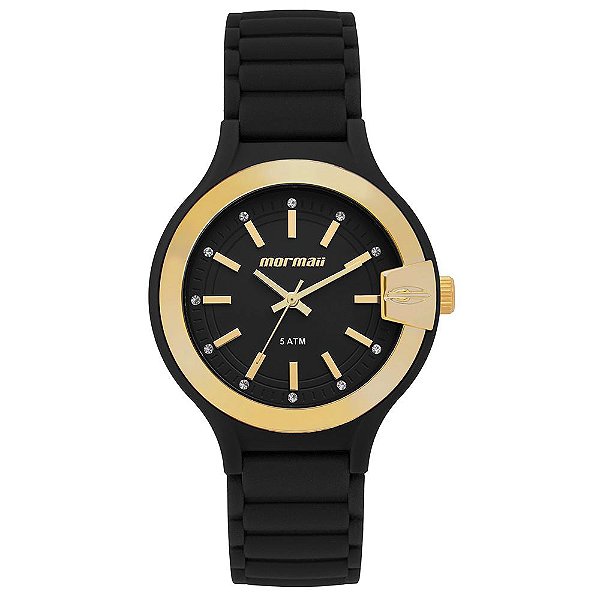 Relógio Mormaii Feminino Luau Preto - MO2036JU/8P