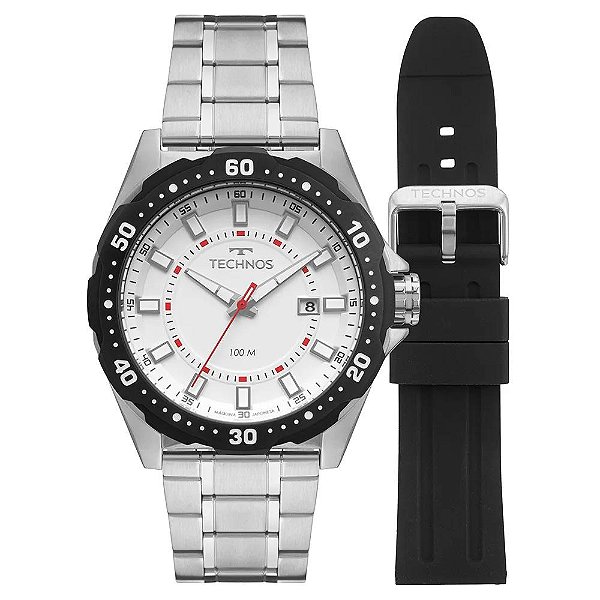 Relógio Technos Masculino Racer Premium Bicolor - 2315LBC/T1B