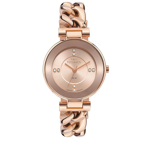 Relógio Technos Feminino Elos Rosé - 2036MTN/1J