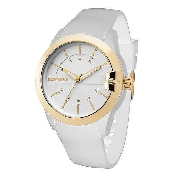 Relógio Mormaii Feminino Maui Branco – MOPC21JAG/8B