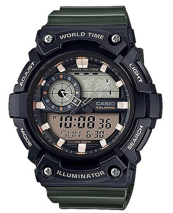 Relógio Casio Masculino AEQ-200W-3AV