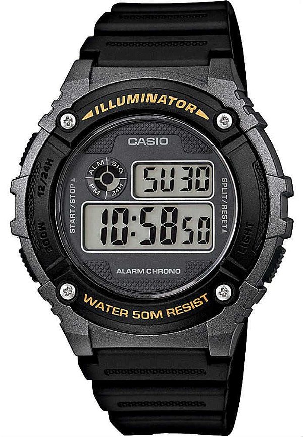 Relógio Casio Masculino W-216H-1BVDF