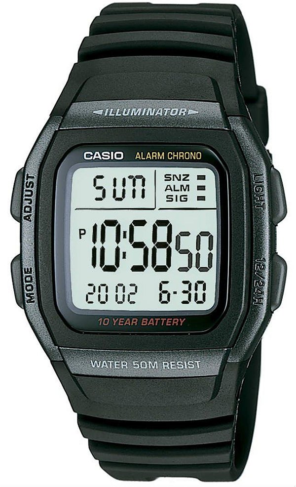 Relógio Casio Masculino W-96H-1BVDF