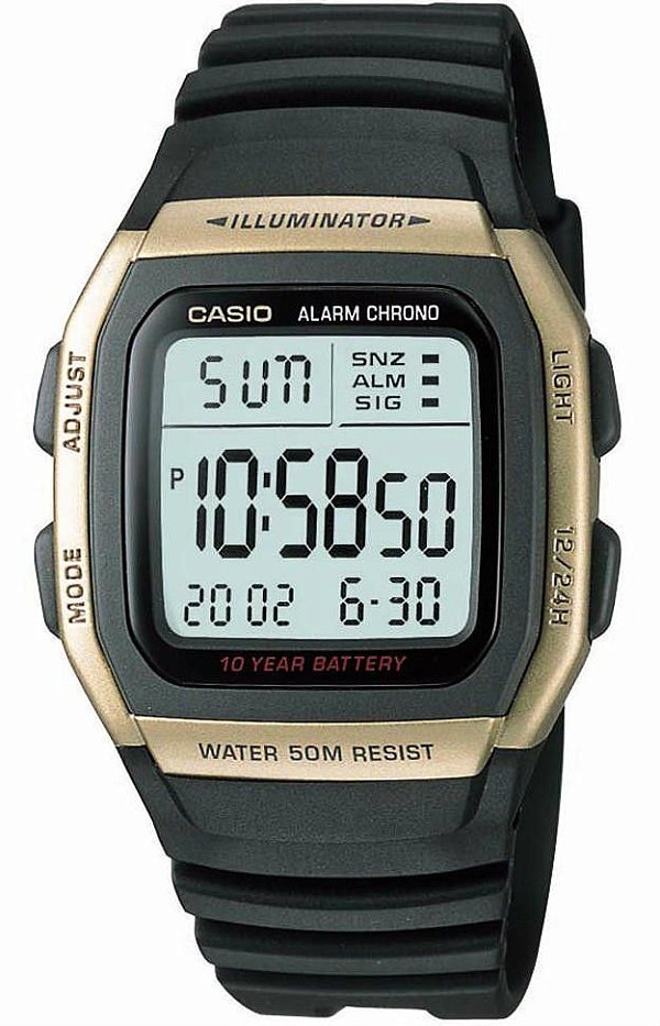 Relógio Casio Masculino W-96H-9AVDF