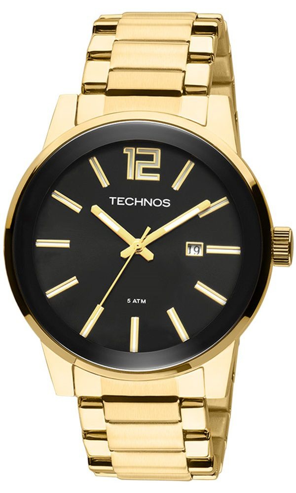 Relógio Technos Classic Golf Masculino 2115TT/4W