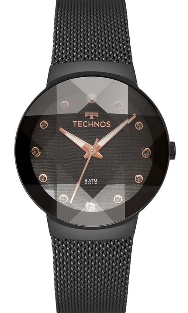 Relógio Technos Feminino Crystal 2035MPY/5P