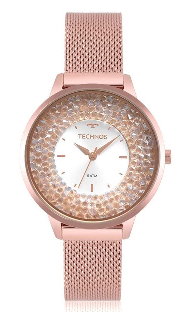 Relógio Technos Feminino Crystal 2035MQB/5K