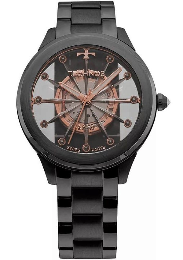 Relógio Technos Feminino Elegance Crystal F03101AC/4W