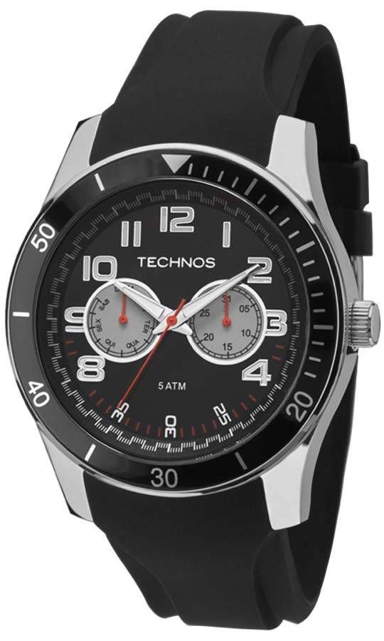 RELÓGIO TECHNOS MASCULINO 6P25BC/8P