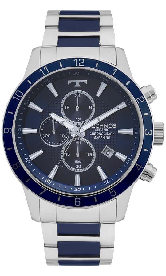 Relógio Technos Masculino Ceramic Sapphire JS15FJ/1A